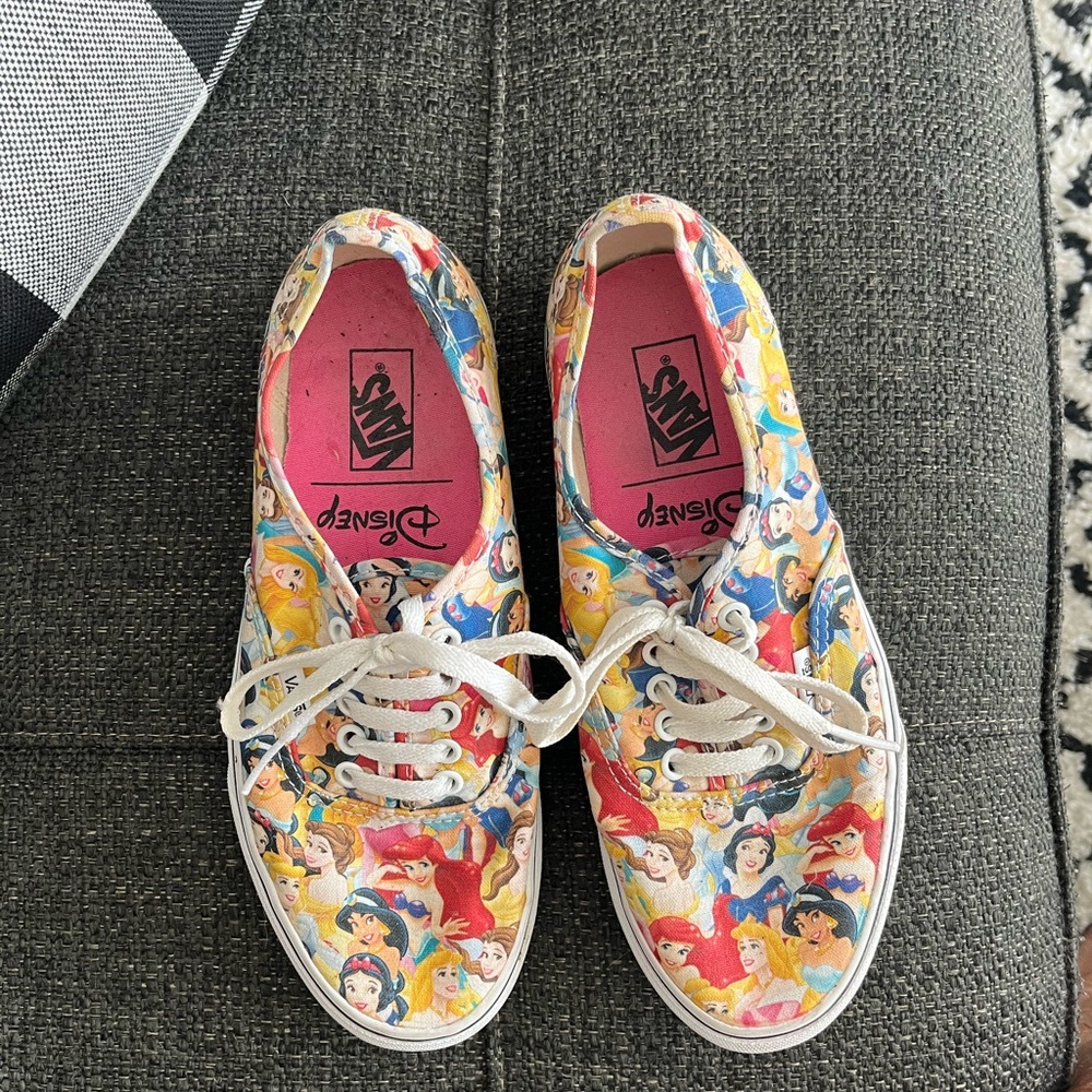 Disney Princess Vans gently used